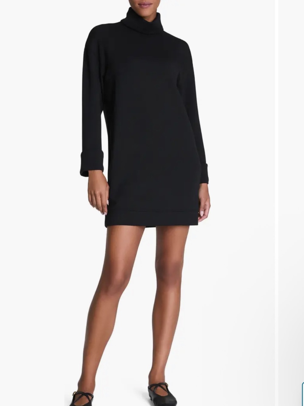 Spanx NWT AirEssentials Turtleneck Long Sleeve
Minidress 1X
